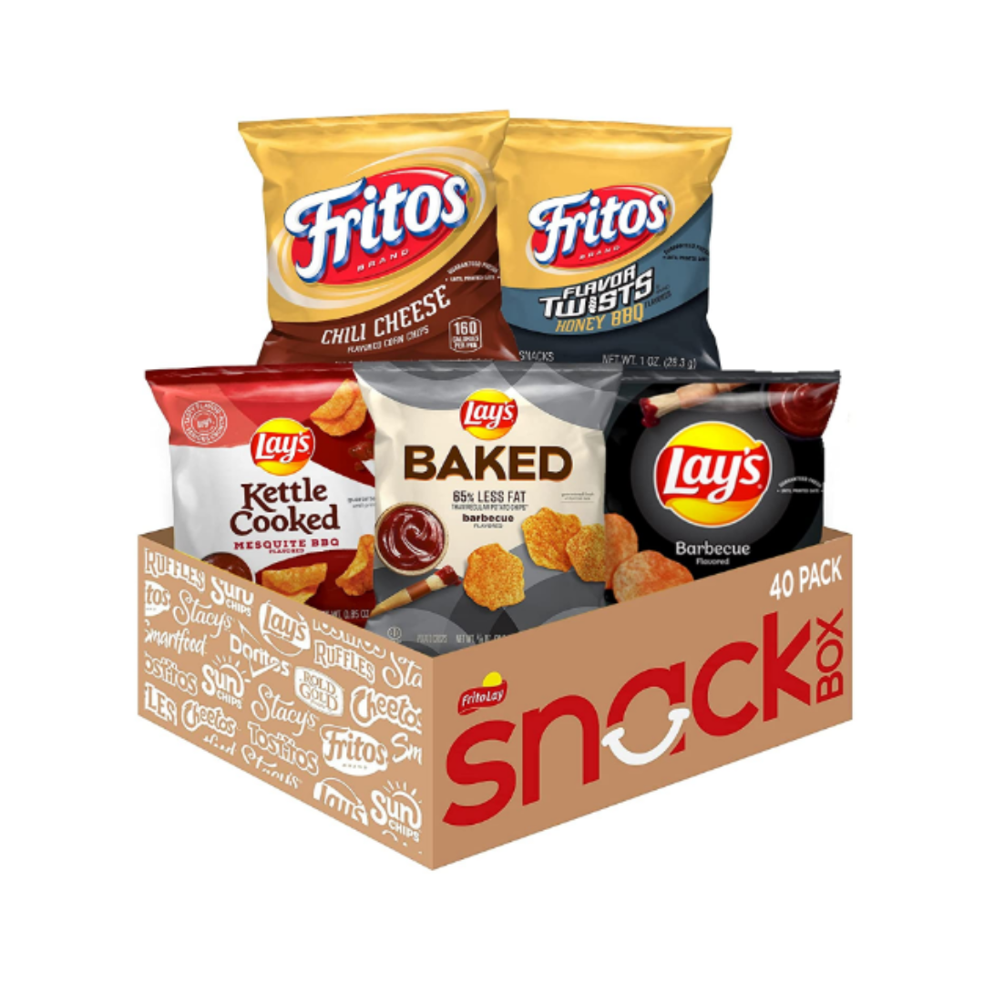 Frito Lay Backyard BBQ Mix Variety Pack, 40 Pack​