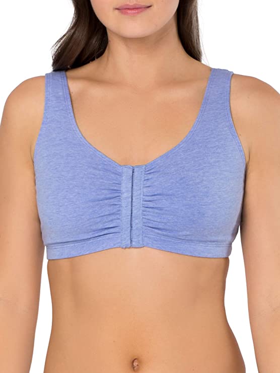 Fruit of the Loom Women's Front Closure Cotton Bra, 3 Pack – AERii