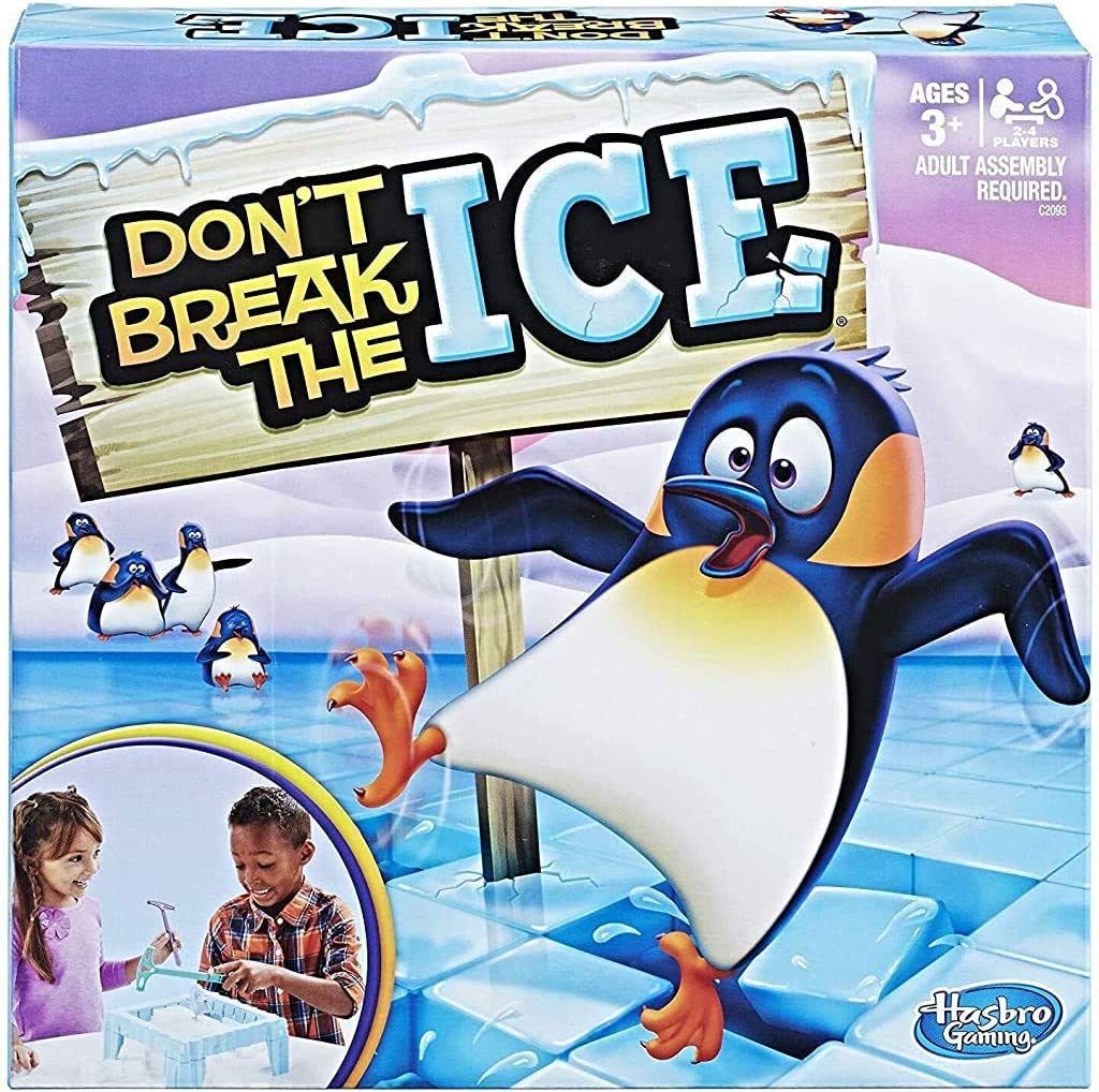 Don't Break the Ice Game, Multicolor - with 2-4 Players and Ages 3