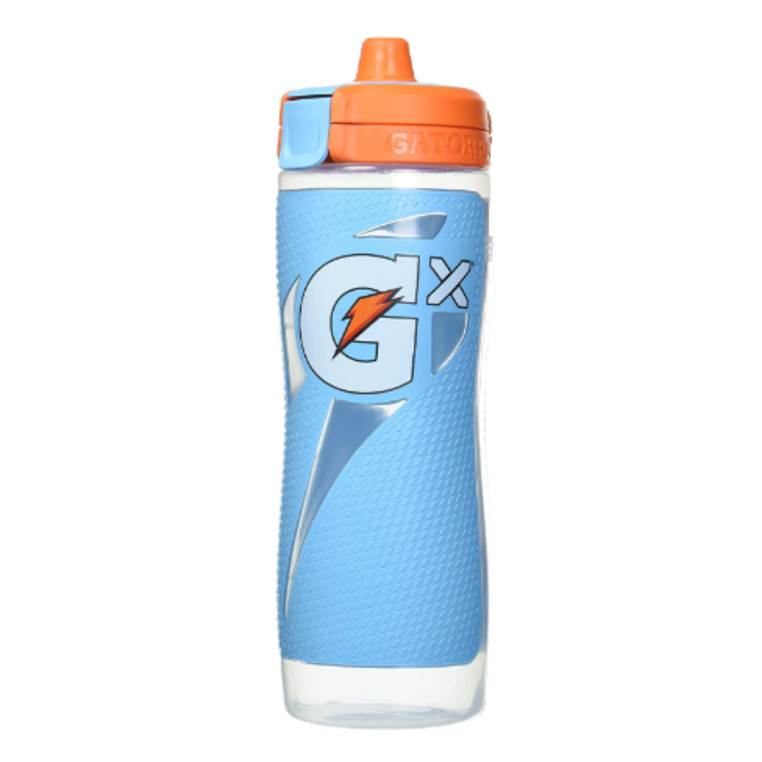 Gatorade Gx Hydration System, Non-Slip Gx Squeeze Bottles Neon Yellow  Plastic, 30 Oz