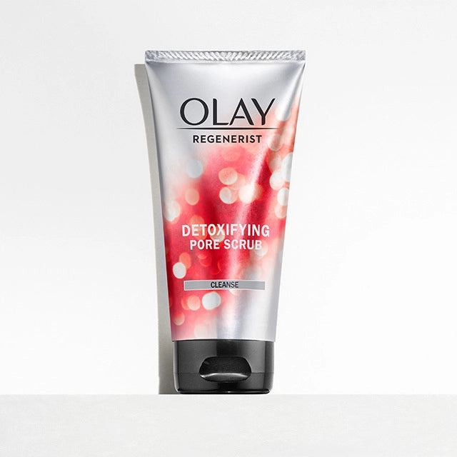 Olay Face Wash Regenerist Advanced Anti-Aging Pore Scrub Cleanser (5.0 Oz)  and Micro-Sculpting Face Moisturizer Cream (1.7 Oz) Skin Care Duo Pack