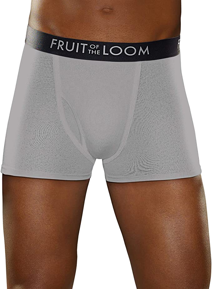 Fruit of the Loom Men's Breathable Friction Guard Pouch Boxer Briefs, 3  Pack 