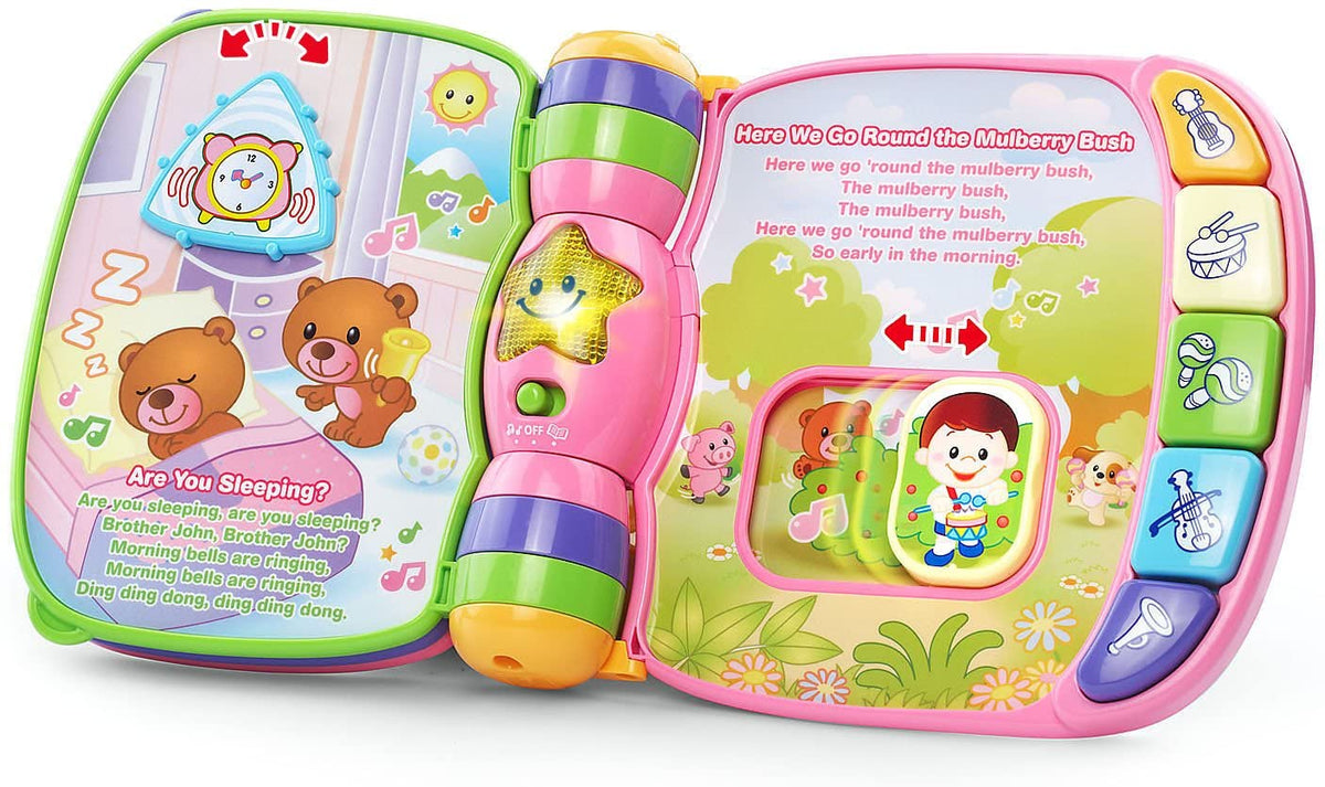 Vtech Musical Rhymes Book Nursery Electronic WORKS Learning Toy Musical Kids