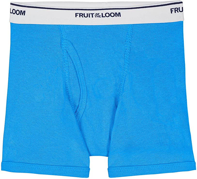 Fruit of the Loom Boys' Tag Free Cotton Boxer Briefs, Toddler
