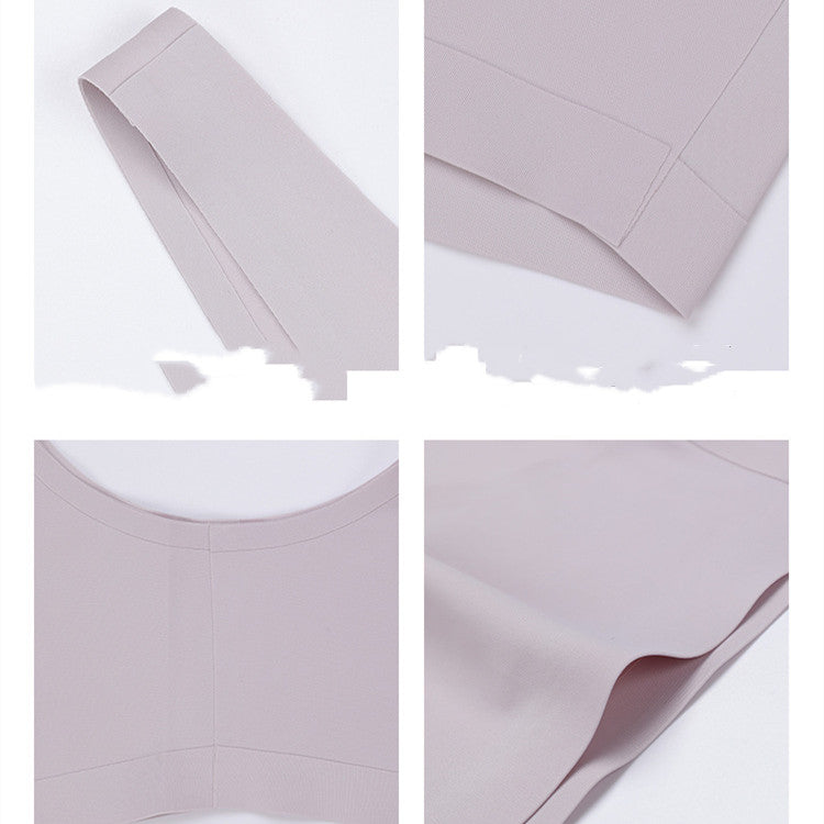 Large U-shaped Seamless Ice Silk Underwear For Women