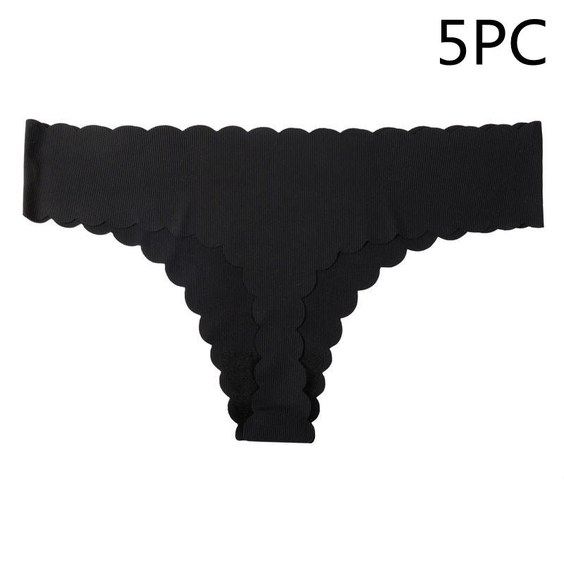 European And American Low-rise Ice Silk Seamless Panties