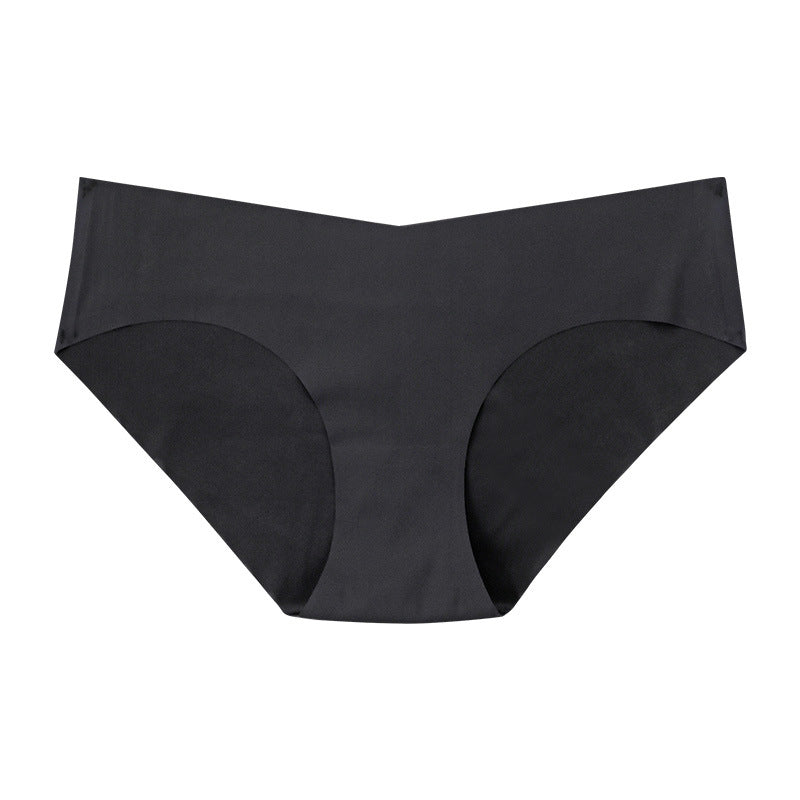 Seamless One-piece Women's Briefs Nude Cotton Low-waist Underwear Wome –  AERii