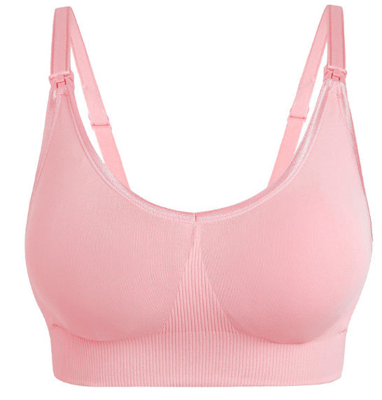 Maternity Nursing Bra Without Steel Ring Front Button