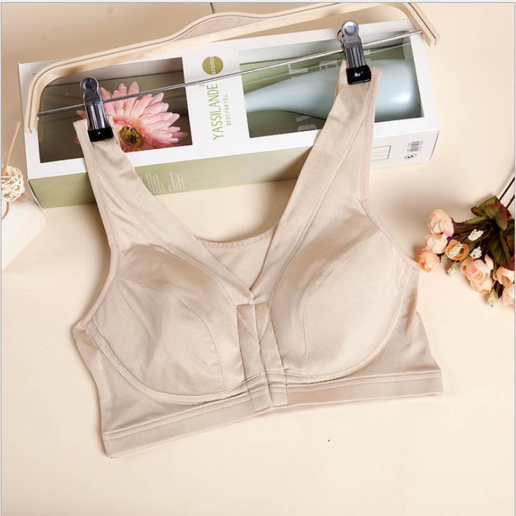 High quality silk knitted silk bra no Gangtuo sports lactation maternity vest