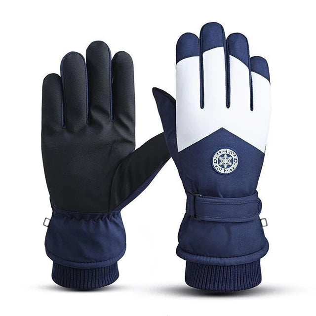 Ski Gloves Waterproof Touchscreen Snowboard Gloves, Warm Winter Snow Gloves for Cold Weather, Fits Both Men & Women