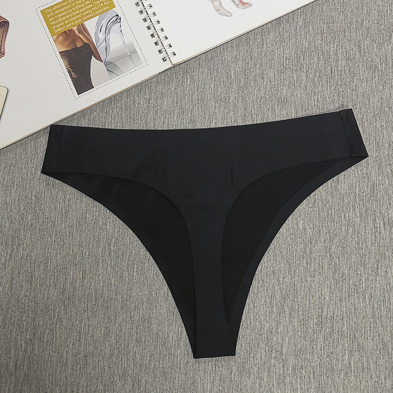 One Piece Invisible Low Waist Sports Underwear For Women
