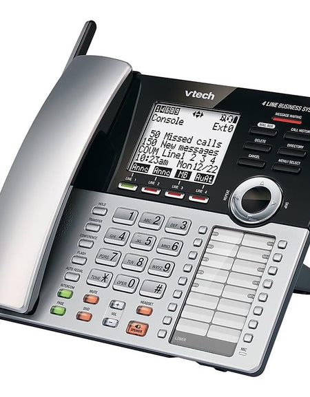 VTech CM18445 Main Console DECT 6.0 4-Line Office Phone