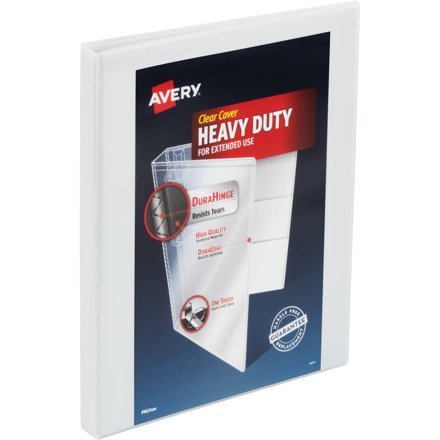 Avery Heavy-Duty View Binder with Durahinge and Slant Rings