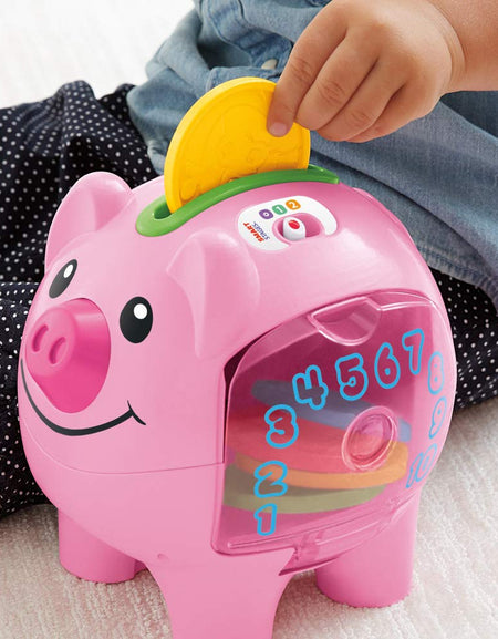 Fisher-Price Laugh & Learn Smart Stages Piggy Bank Toy