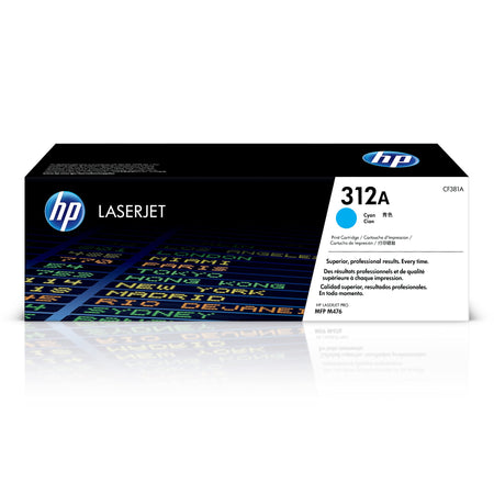HP 312A Cyan Toner Cartridge for Color LaserJet Pro MFP M476