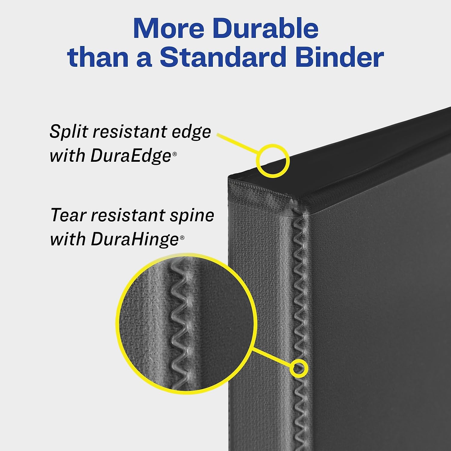 Avery Heavy-Duty View Binder with Durahinge and Slant Rings