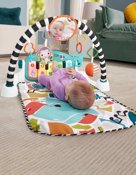 Fisher-Price Glow and Grow Kick Play Gym - Bleu