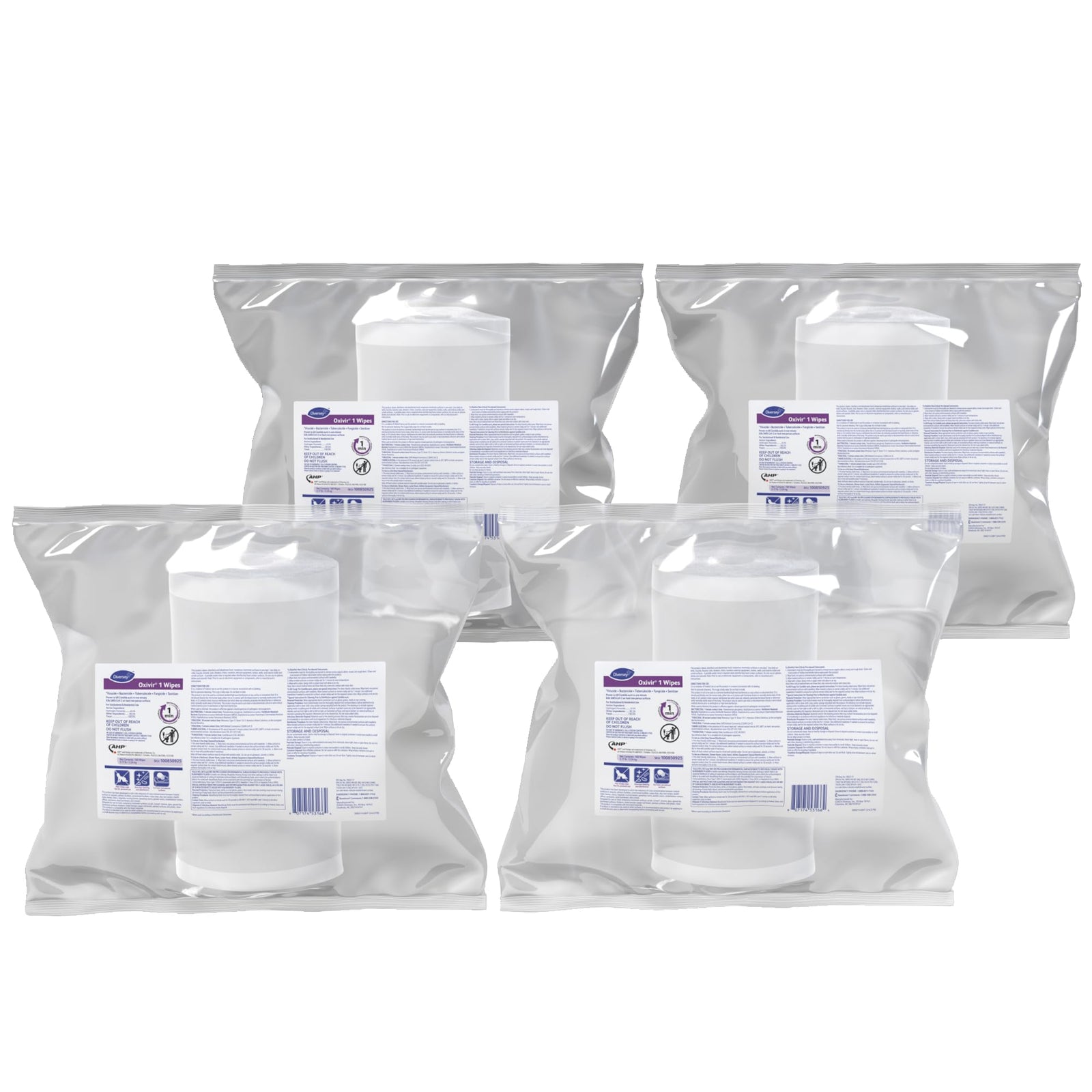 Oxivir Disinfectant Wipes AHP Hydrogen Peroxide Cleaner 160 Count