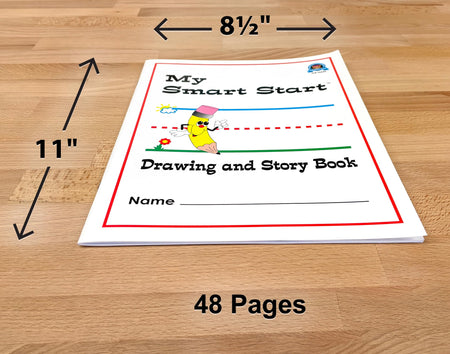 Teacher Created Resources Smart Start Drawing & Story Book 1-2 Journal
