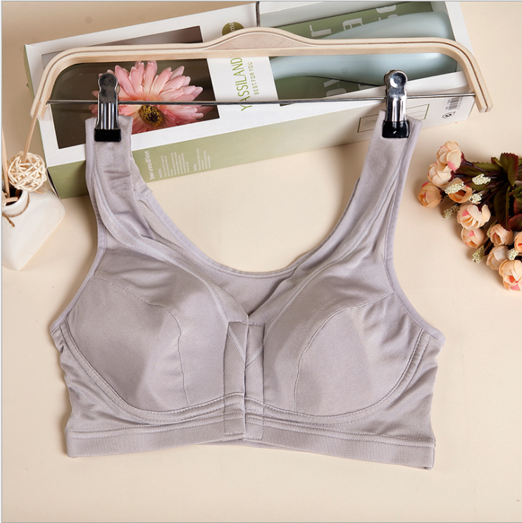 High quality silk knitted silk bra no Gangtuo sports lactation maternity vest