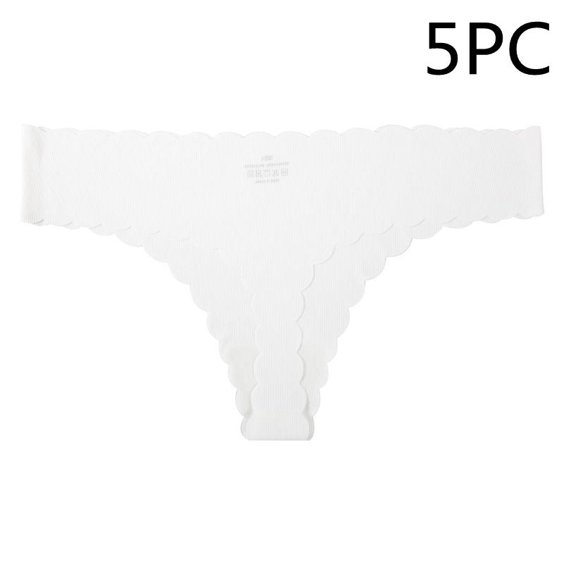 European And American Low-rise Ice Silk Seamless Panties