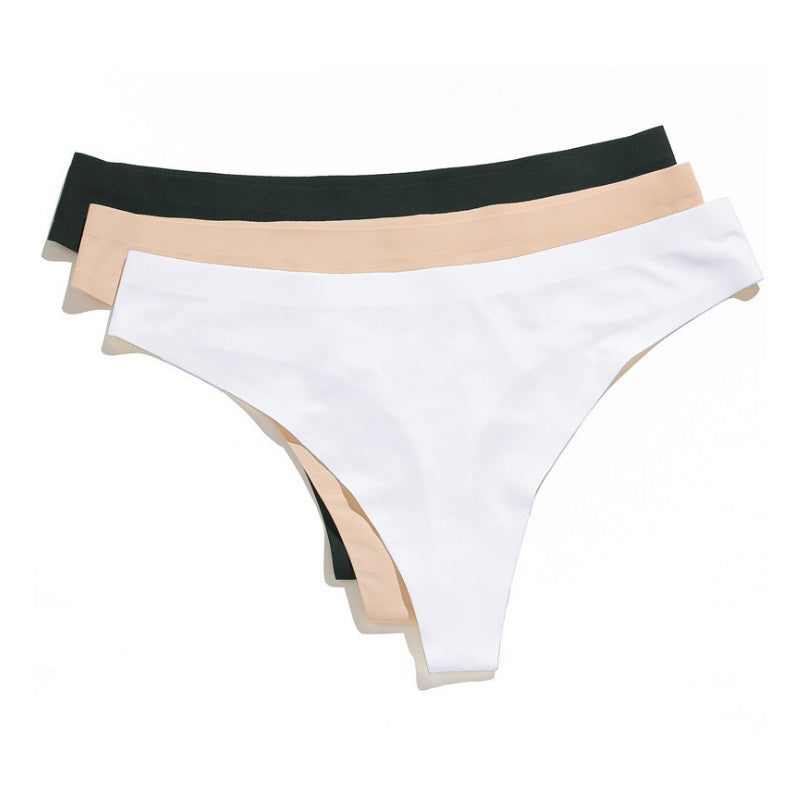 One Piece Invisible Low Waist Sports Underwear For Women