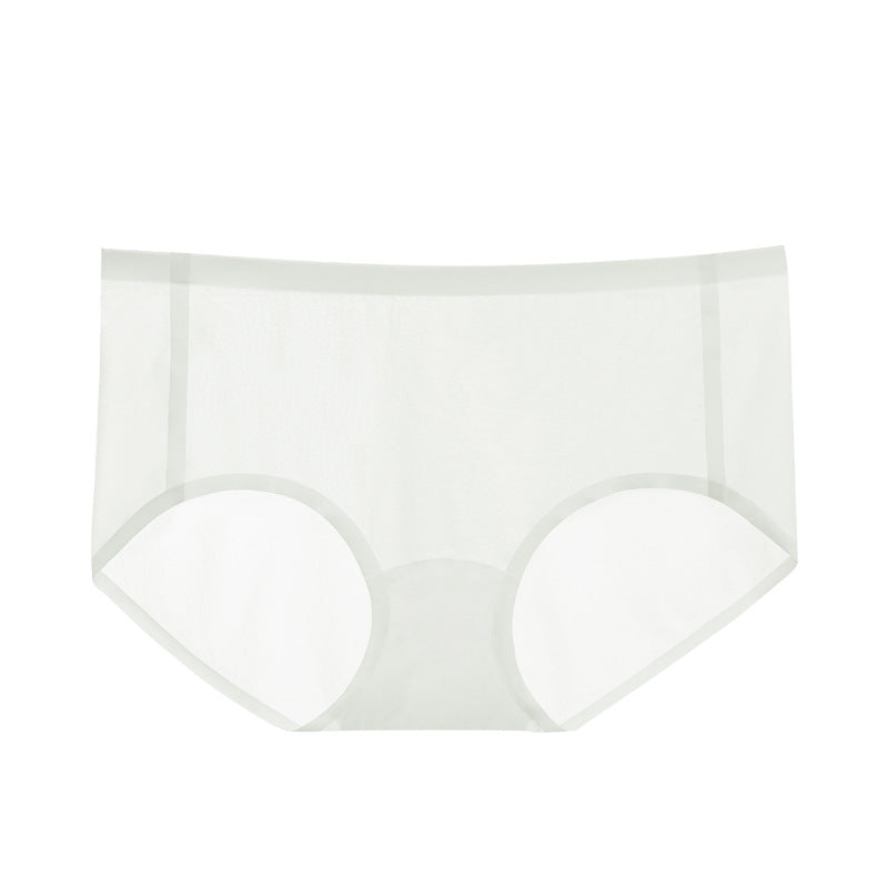 Women's Fashion Breathable Ice Silk Seamless Panties