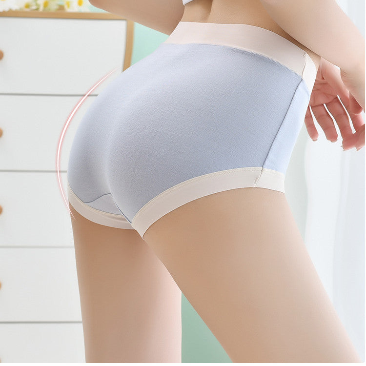 Modal Seamless Mid Waist Plus Size Women's Panties