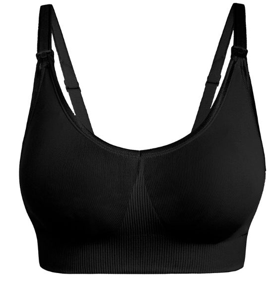Maternity Nursing Bra Without Steel Ring Front Button