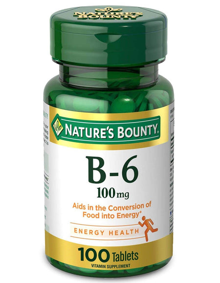 Nature's Bounty Vitamin B6 (100 Count)