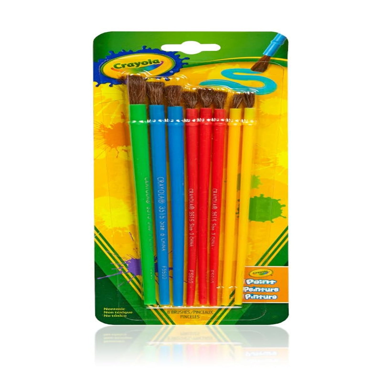 Crayola Paint Brush Set (8 Count)