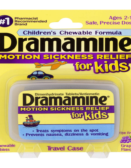 Chewable, Grape, 8 Count (Pack of 2), 16 Count