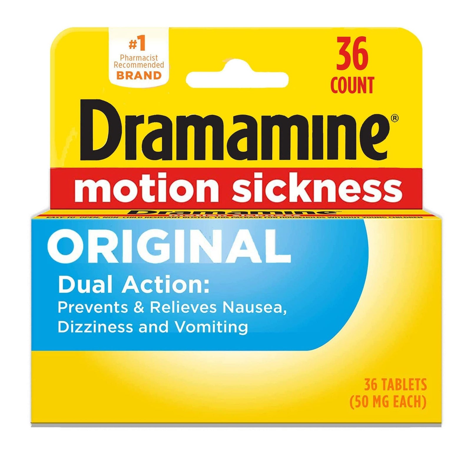 Dramamine Relief (36 Count)