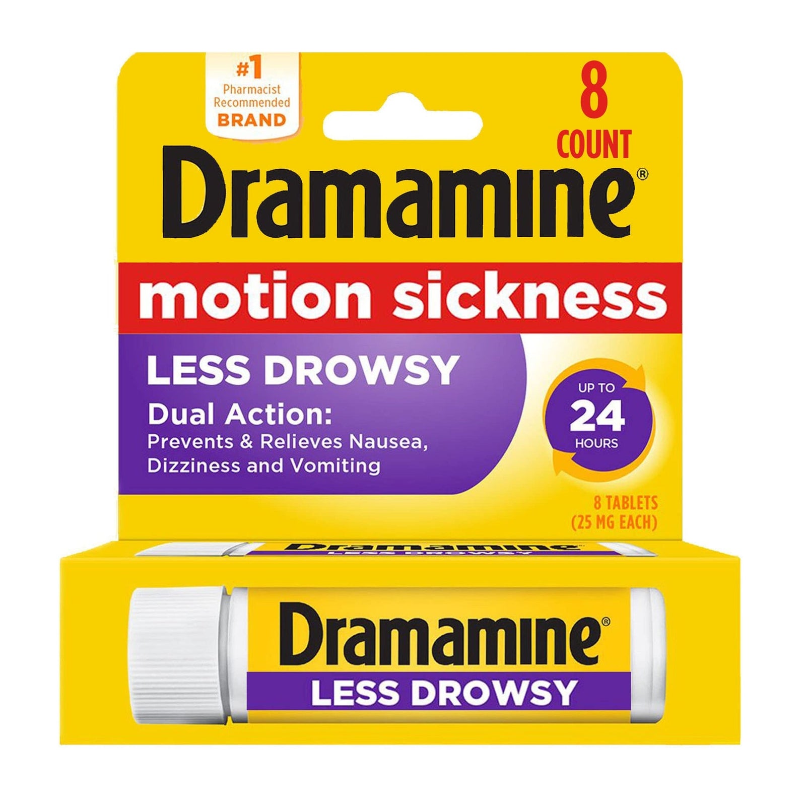 Dramamine Relief (8 Count)