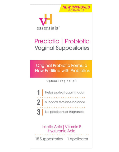 vH Essentials Suppositories (15 Count)