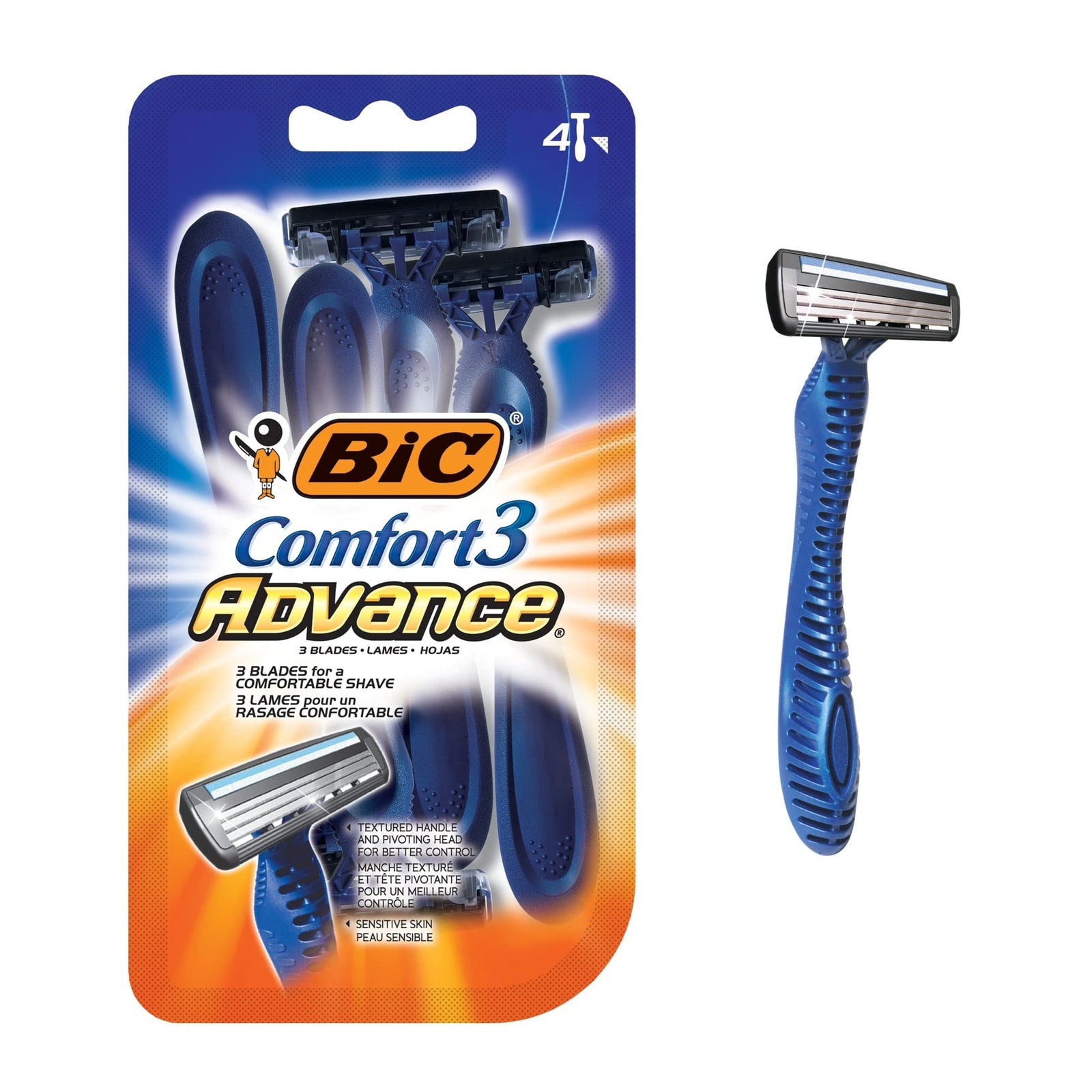BIC Disposable Razors (4 Count)