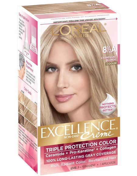 L'Oreal Paris Hair Color - Champagne Blonde (8.5A)