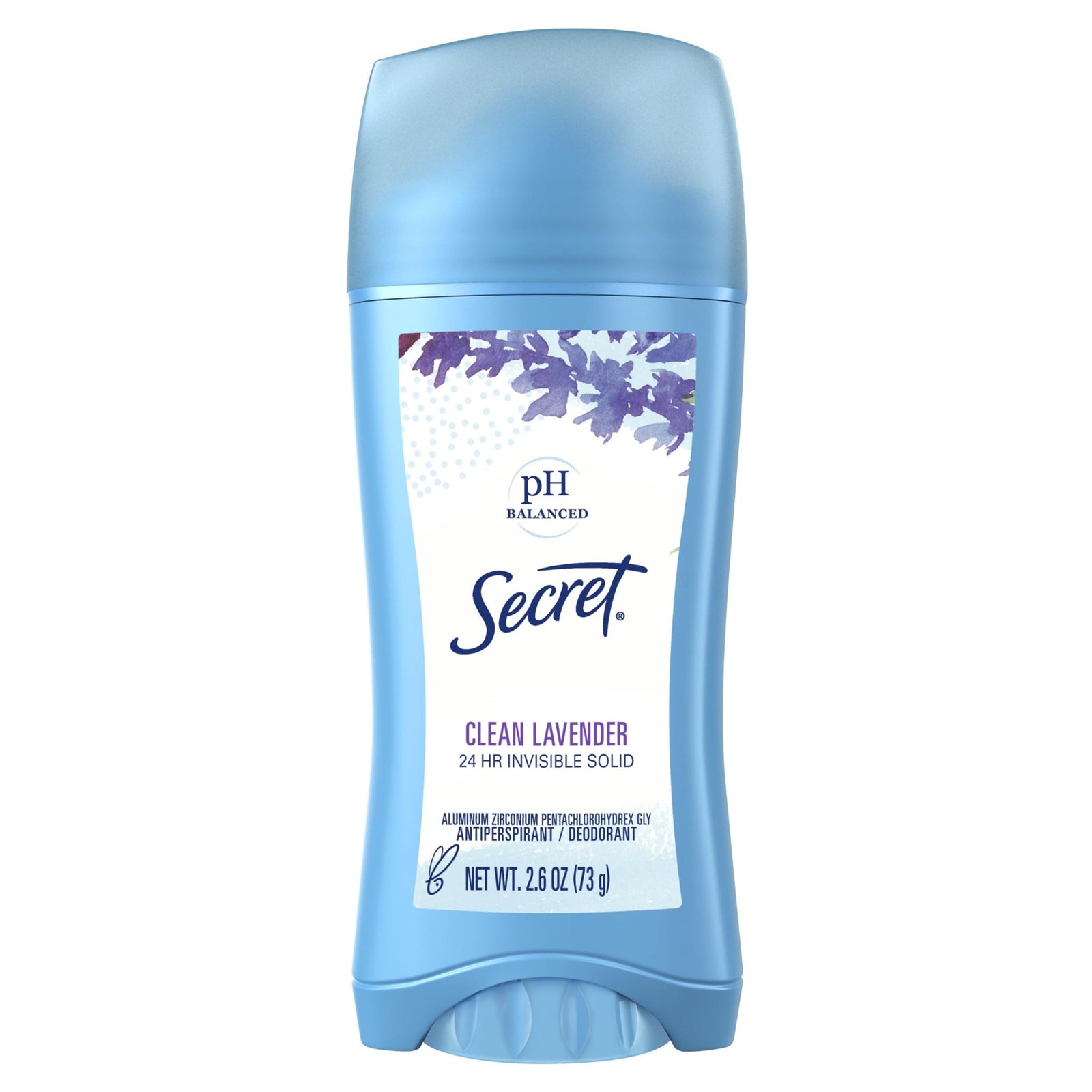 Secret Antiperspirant Deodorant Invisible Solid Lavender (2.6 oz)