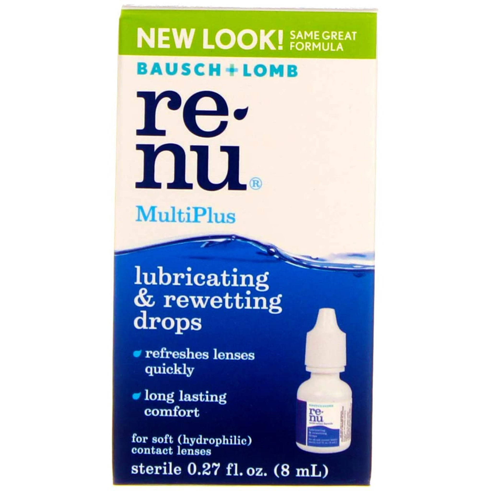 Bausch & Lomb ReNu Eye Drops (0.27 oz, Pack of 5)