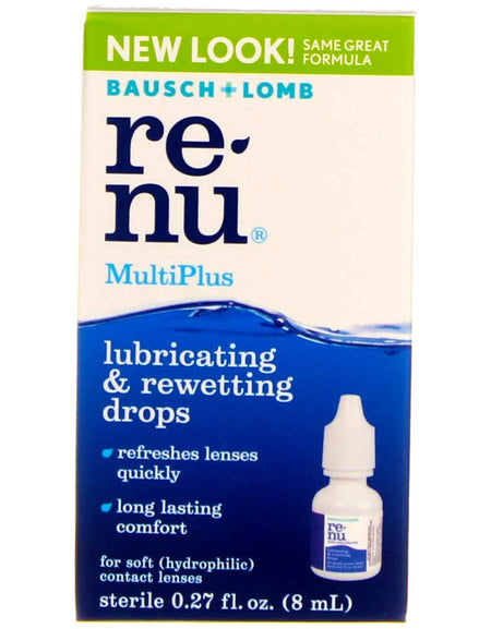 Bausch & Lomb ReNu Eye Drops (0.27 oz, Pack of 5)