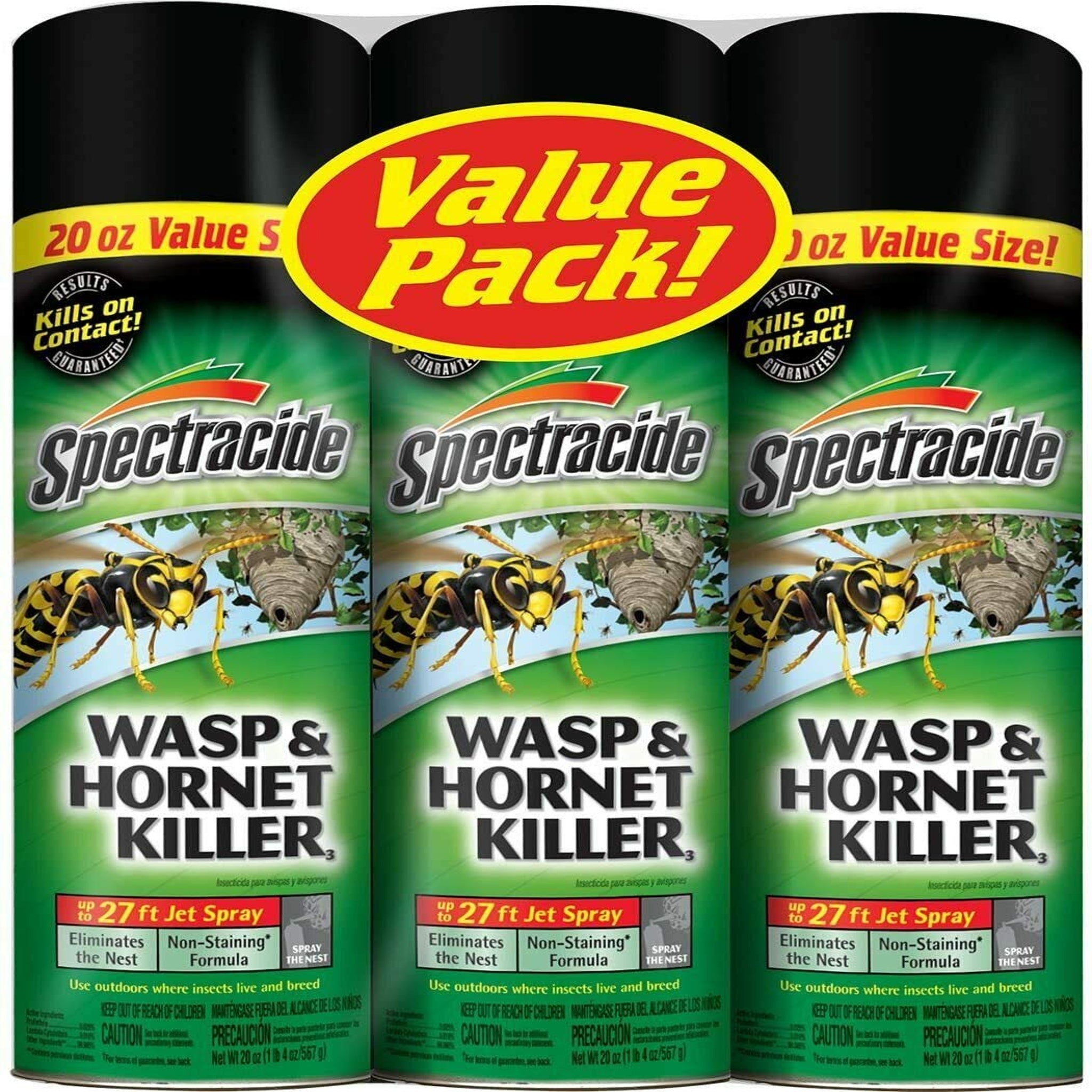 Spectracide Wasp & Hornet Killer (18.5 oz, Pack of 3)