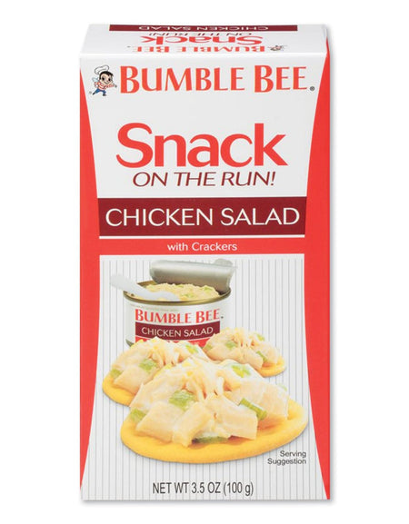 Bumble Bee Chicken Salad Snack Kit (3.5 oz, Pack of 12)