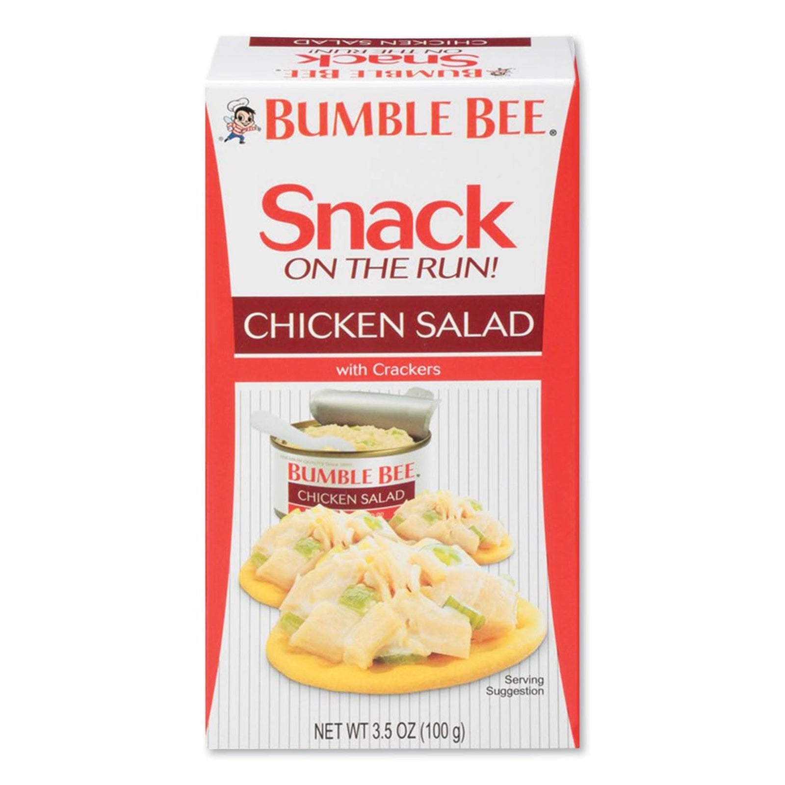 Bumble Bee Chicken Salad Snack Kit (3.5 oz, Pack of 12)