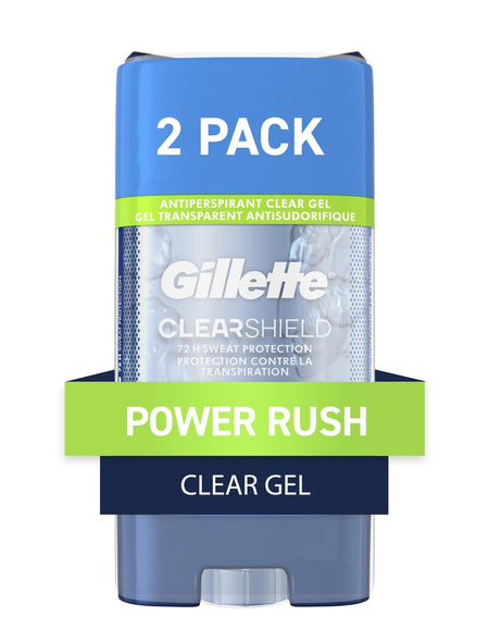 Gillette Antiperspirant Deodorant Power Rush (3.8 oz, Pack of 2)
