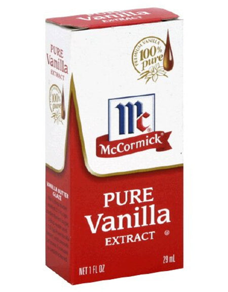 McCormick Pure Vanilla Extract (1 oz, Pack of 4)