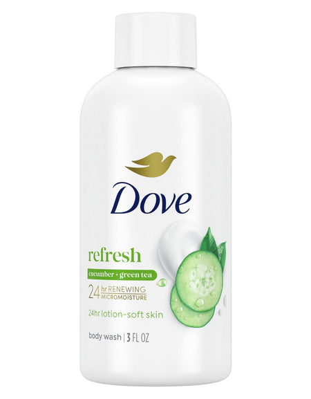 Dove Body Wash Cucumber Green Tea (3 oz)