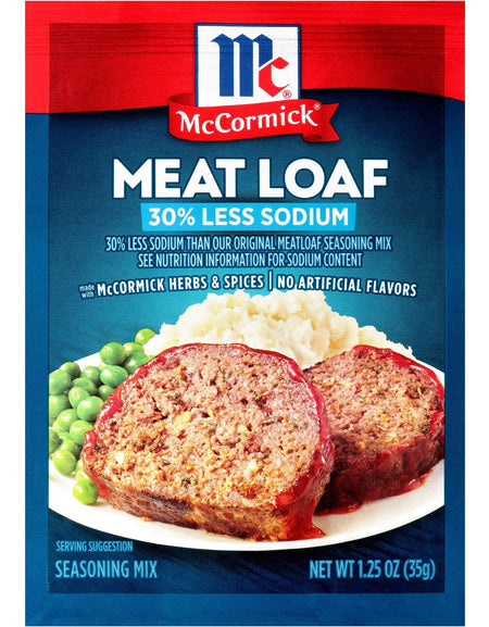 McCormick Meat Loaf Seasoning 30% Less Sodium (1.25 oz)