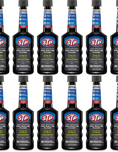 STP Fuel Injector Cleaner (5.25 fl oz, Pack of 12)