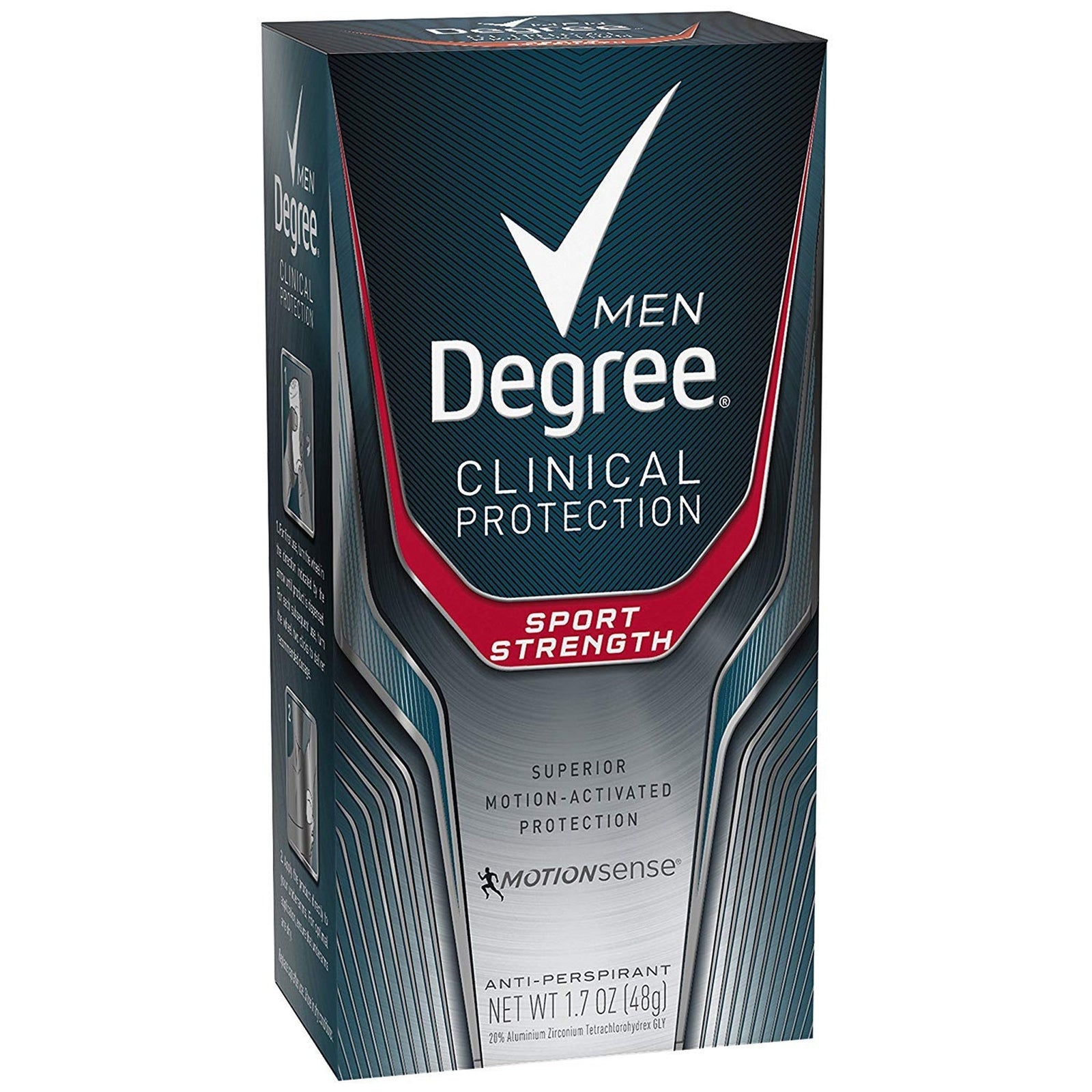 Degree Clinical Antiperspirant Deodorant Sport Strength (1.70 oz)