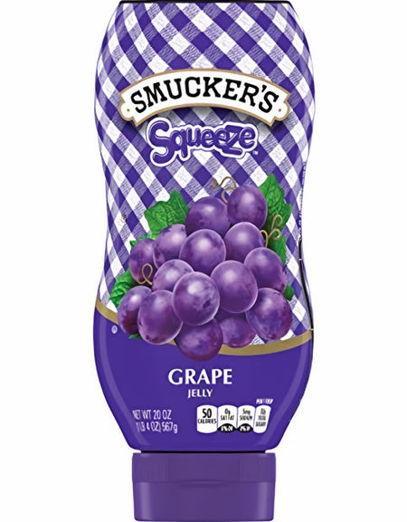 Smucker's Grape Jelly Squeeze Bottle (20 oz, Pack of 4)